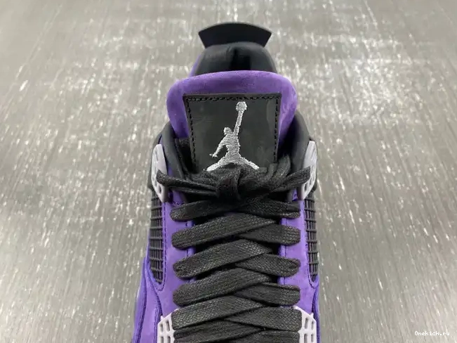 One Kick Suede x Purple Scott Air Jordan Travis 4 0531